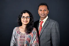 Sangna Lakshmi & Sanjay Palsamudram, Patrons at The Palsamudram Family Foundation - null