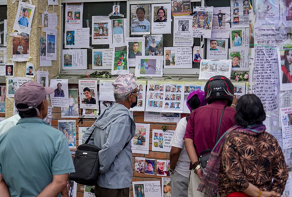 Missing people aftermath of Nepal floods