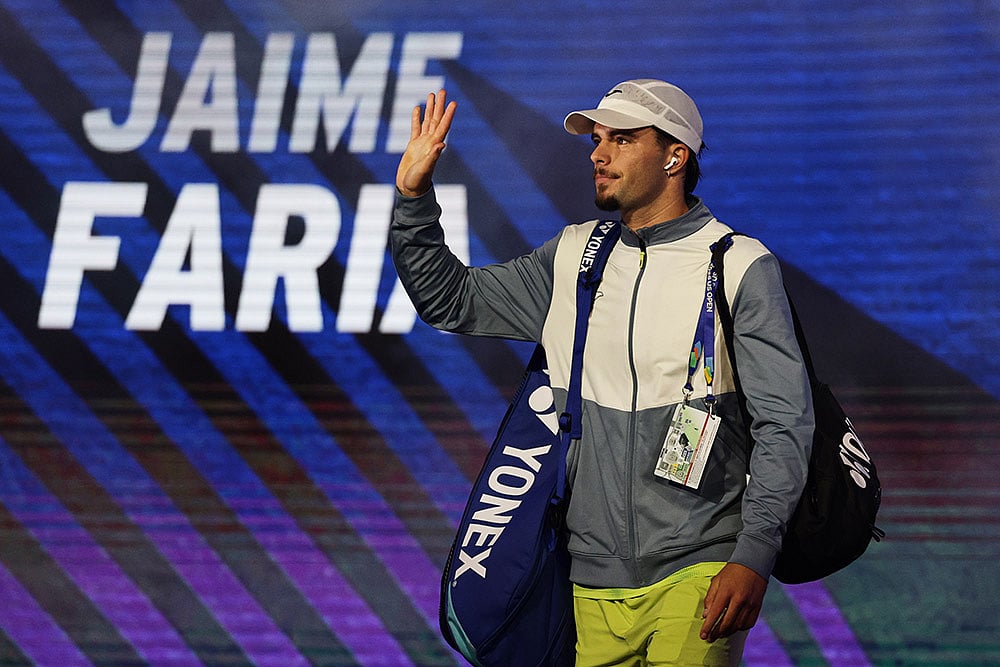 US Open Tennis Championships Jaime Faria