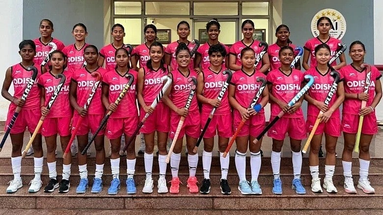 The two time defending champion women's team will be led by mid-fielder Khaidem Shileima Chanu.  - | Photo: Hockey India