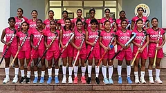The two time defending champion women's team will be led by mid-fielder Khaidem Shileima Chanu. - | Photo: Hockey India
