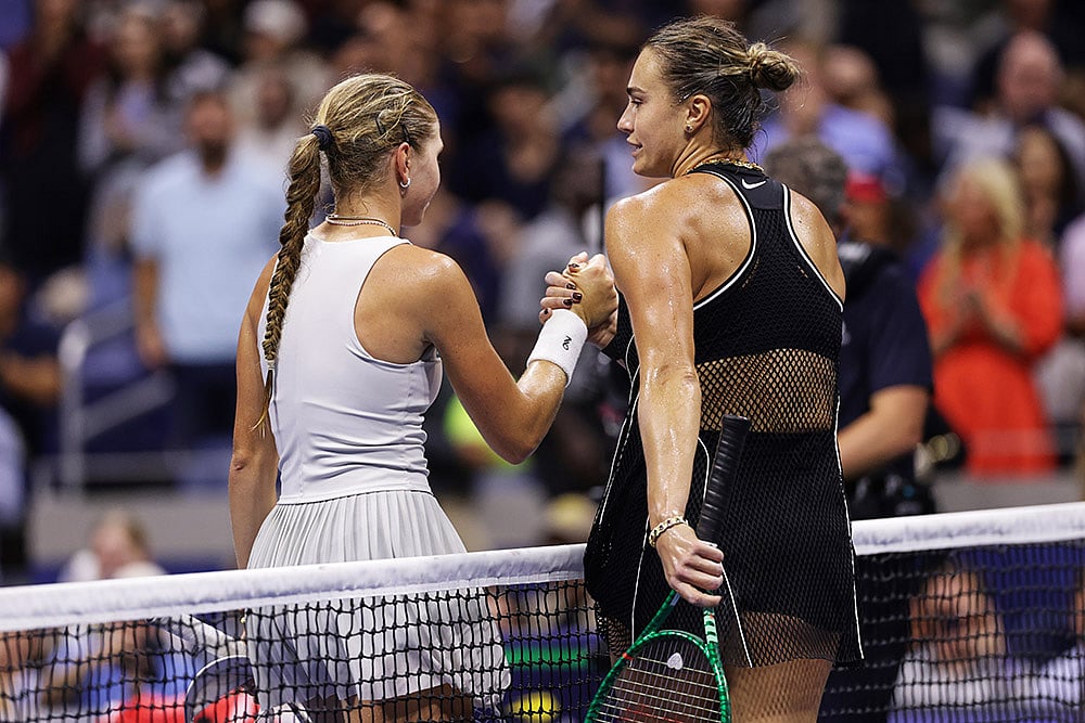US Open Tennis Championships: Aryna Sabalenka vs Polina Latcenko