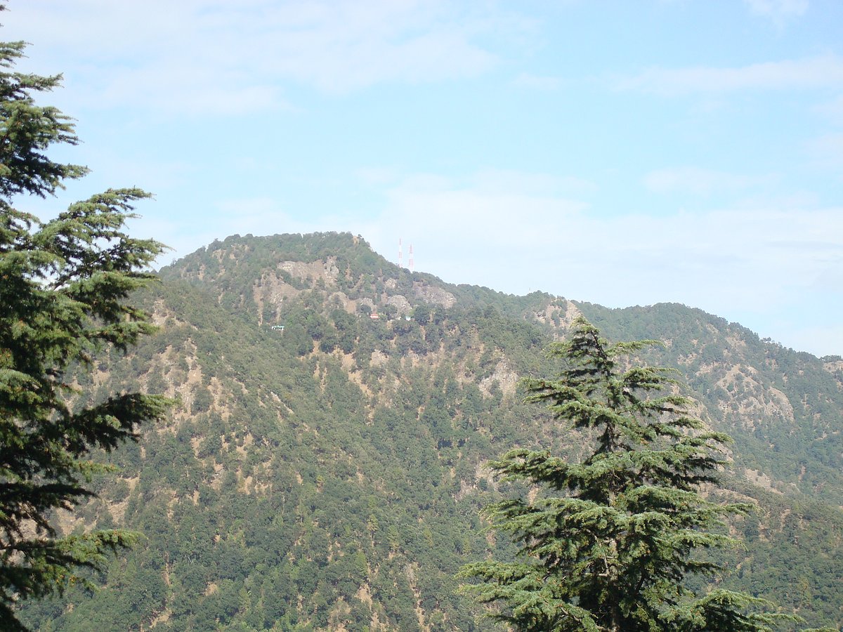 View of a Himalayan peak from Ramgarh  - Wikimedia Commons