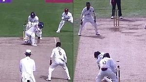 | Photo: X/_@CountyChamp (Screengrab) : Chahal Cleans Up Former English Captain Ben Stokes In The County Championship Division Two