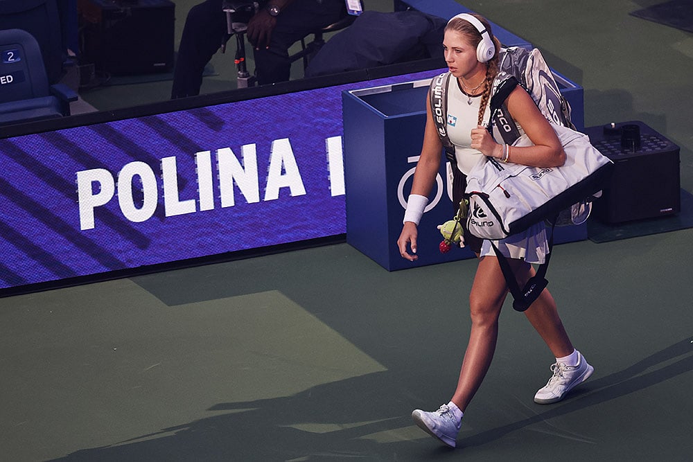 US Open Tennis Polina Iatcenko