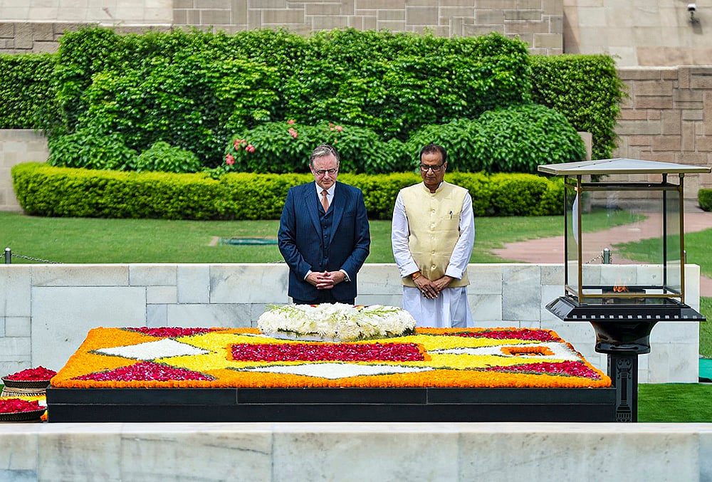 Belgium PM in Delhi