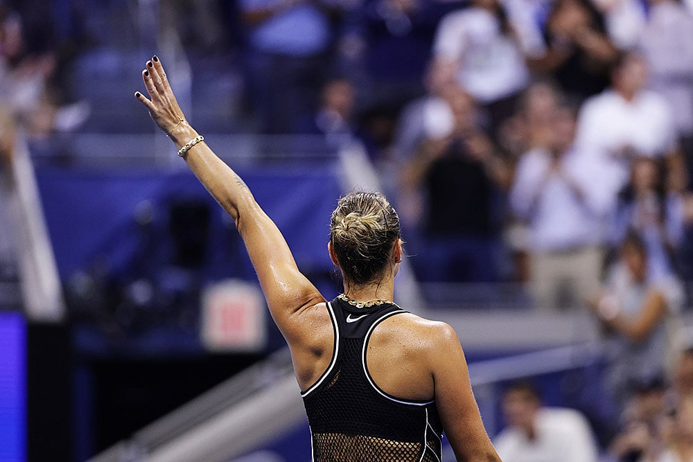 US Open Tennis Championships Aryna Sabalenka 