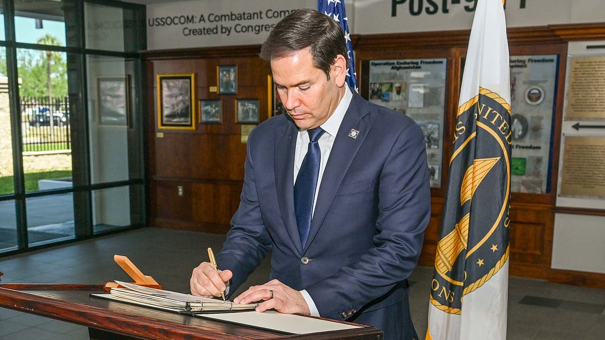 Marco Rubio - X; Representative image