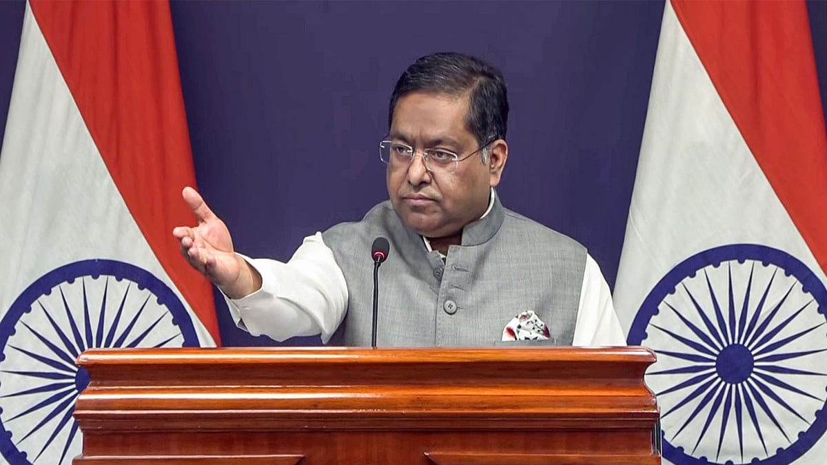 Official Spokesperson for the Ministry of External Affairs, Randhir Jaiswal - ANI