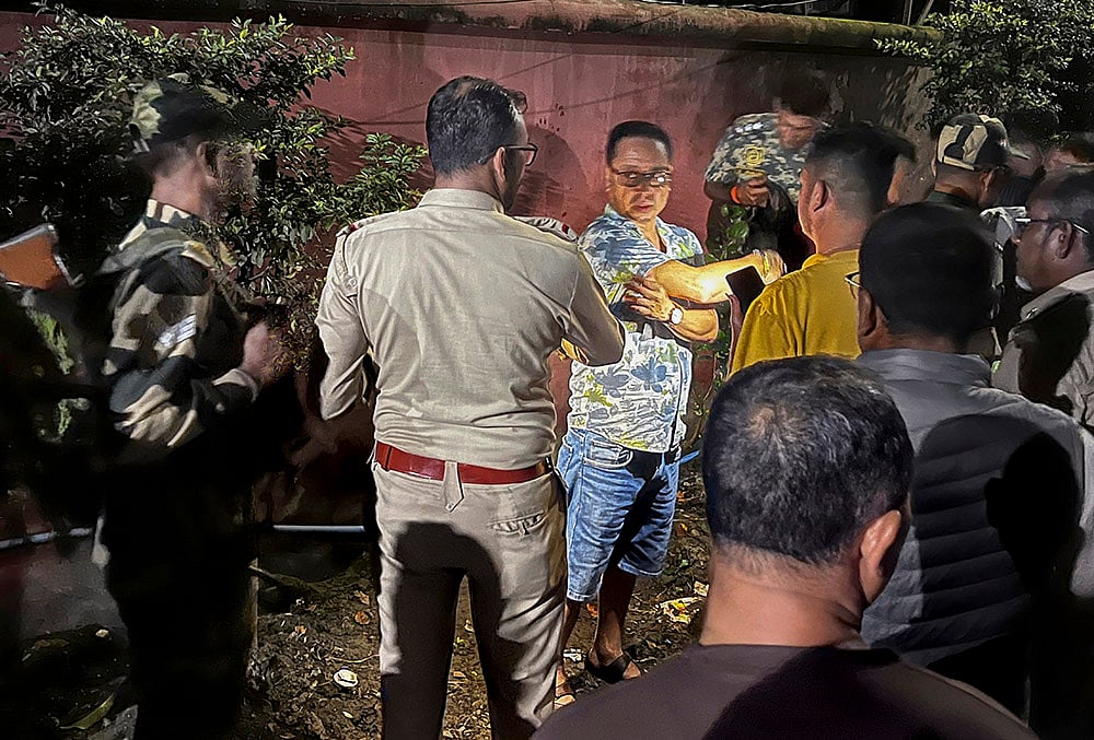 Bomb blast near Congress leaders residence in Manipur