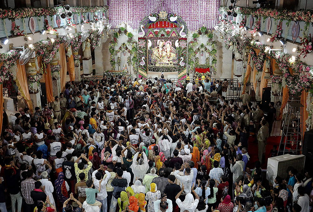 Janmashtami festival celebration in Mathura
