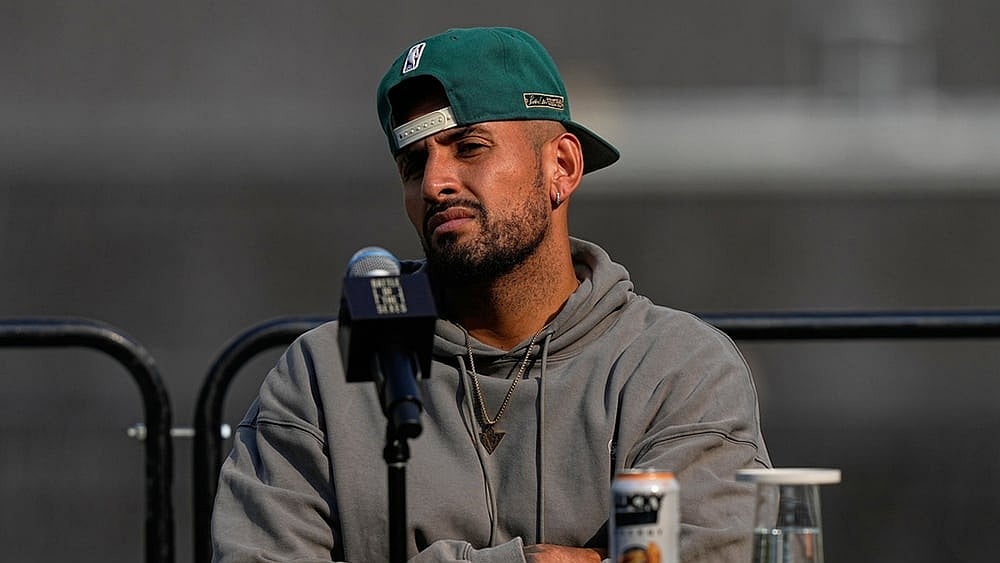 Nick Kyrgios accepted a one-month suspension from the International Tennis Integrity Association after testing positive for cocaine. - | Photo: AP/Fatima Shbair