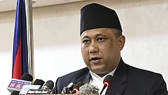 Nepal calls for India, China and Nepal to strengthen cooperation on shared Himalayan climate risks. - X