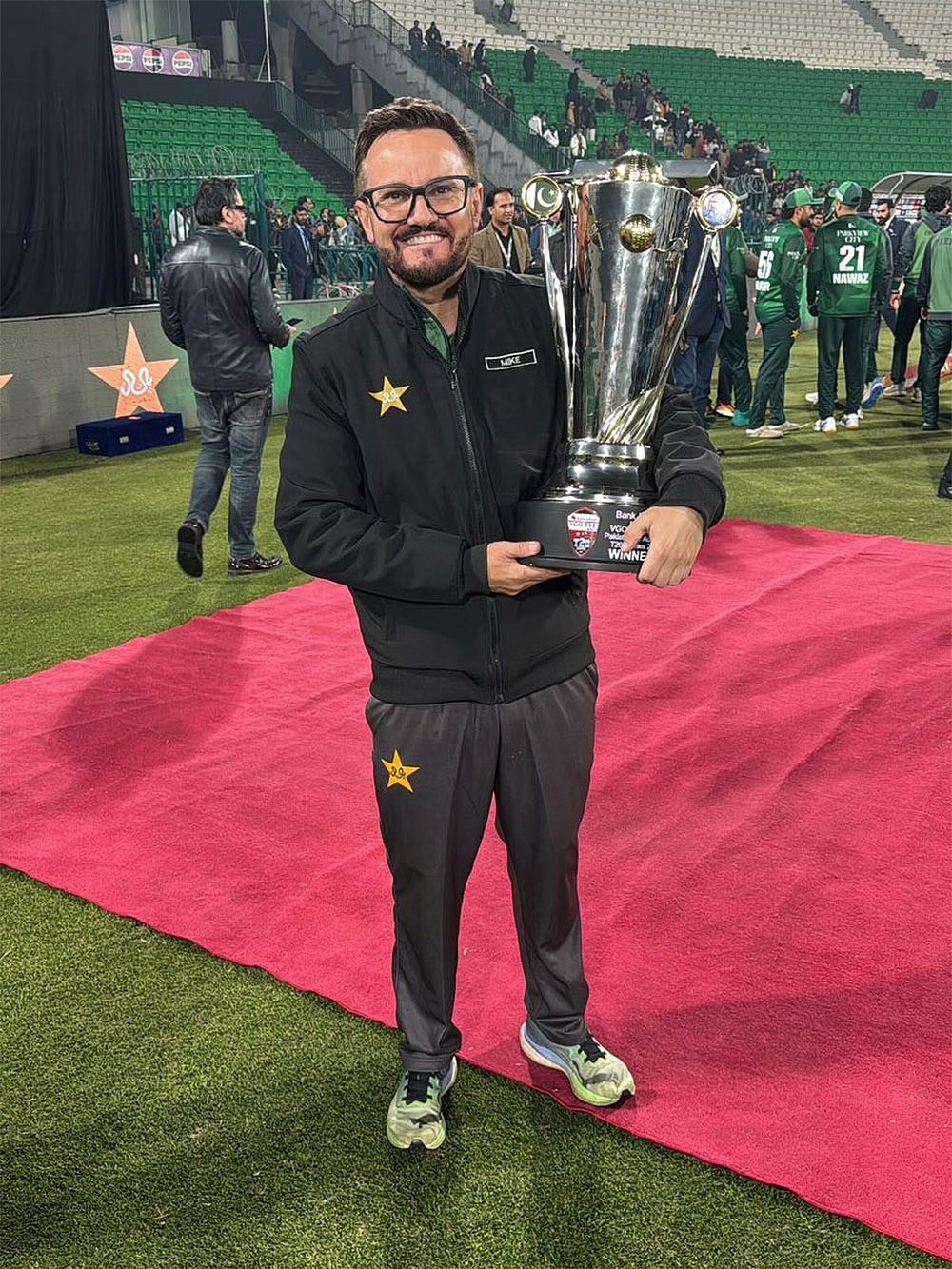 Pakistan cricket coach Mike Hesson