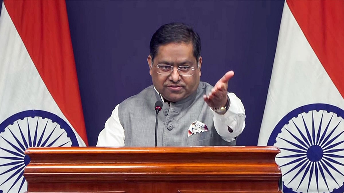 MEA Spokesperson Randhir Jaiswal  - ANI
