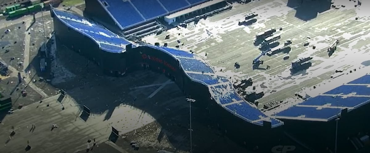 Toronto’s Rogers Stadium Sustains Significant Damage Following Severe Thunderstorm - CTV