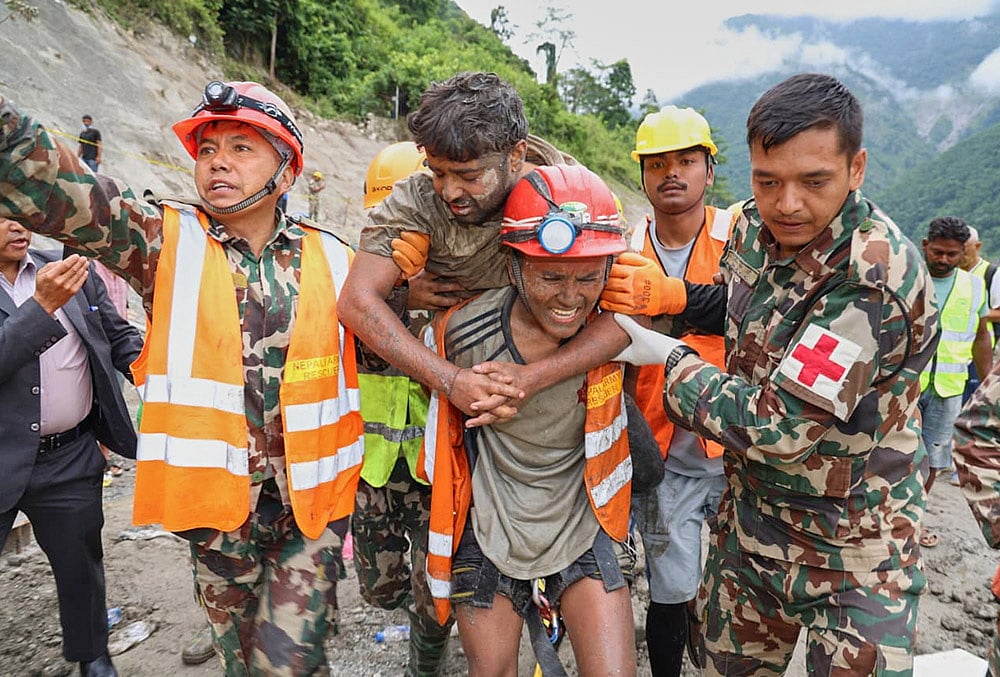 Upper Trishuli 3A disaster survivors