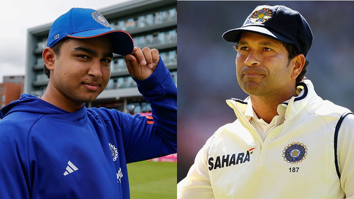 Debuting at 15 years and 99 days, Sooryavanshi became India's youngest men's international cricketer. - | Photo: File