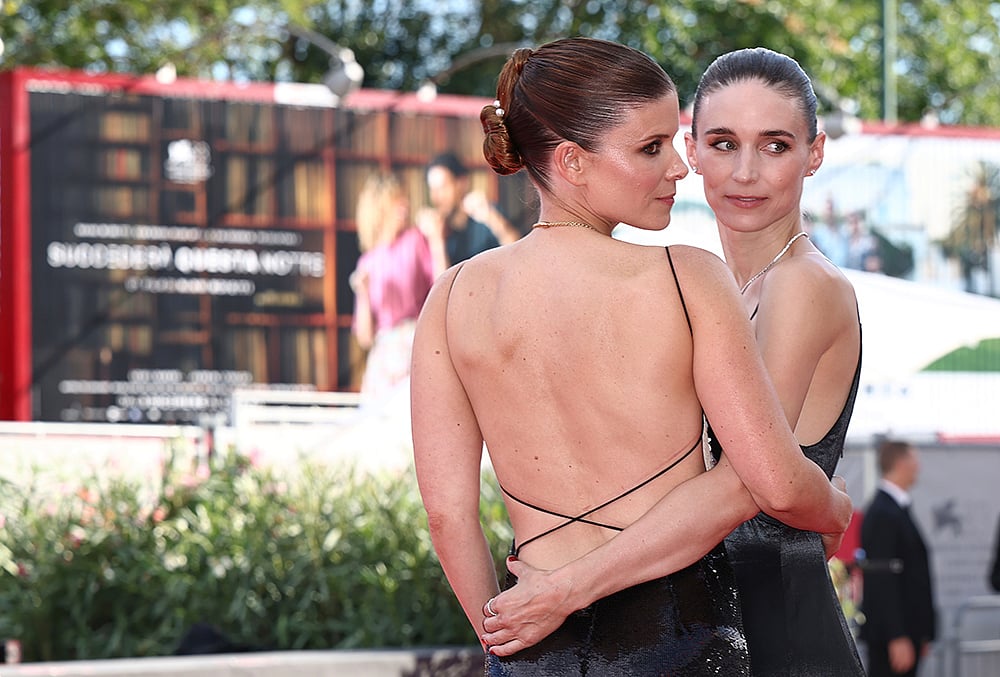 Venice Film Festival 2026 day 2 fashion - Kate Mara and Rooney Mara