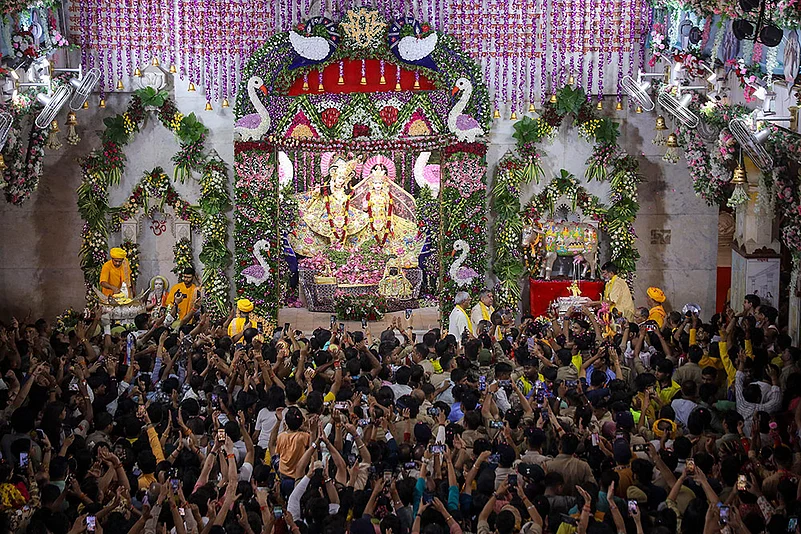 Janmashtami festival celebration in Mathura