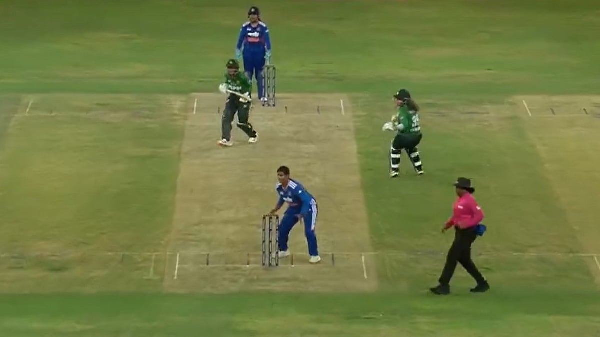 India vs Pakistan, Women's Asia Cup - Screengrab/SonyLiv