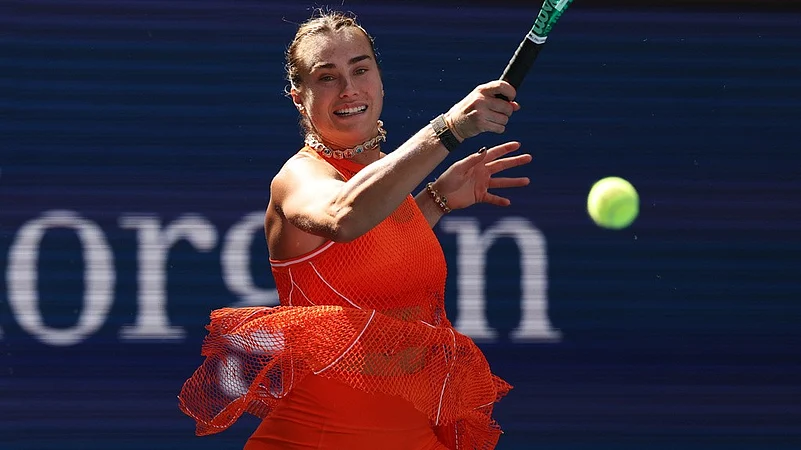 Aryna Sabalenka vs Kamilla Rakhimova US Open 2026 marijuana odour complaint