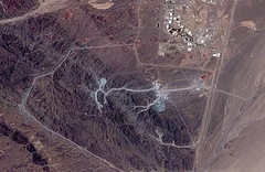 Pickaxe Mountain has two tunnel complexes buried beneath hundreds of metres of granite south of Tehran. - X