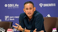 Ajit Agarkar-Led Selection Committee’s ‘Desperation Move’ To Pick Full-Strength Squad A Mistake, Says Kris Srikkanth | Photo: AP/Rajanish Kakade : BCCI chairman of selectors Ajit Agarkar.