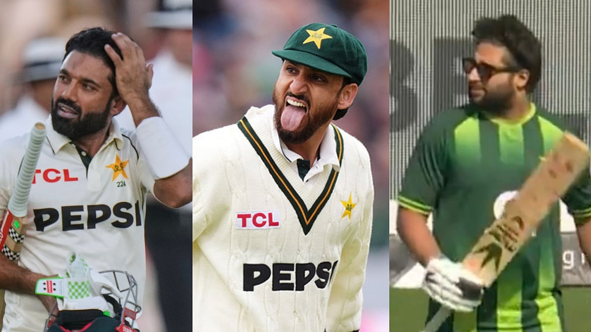 Rizwan, Salman and Imam were sent to home mid-tour after Pakistan's poor show against England in the first two Tests. A total of seven players were removed from the squad. - | Photo: File