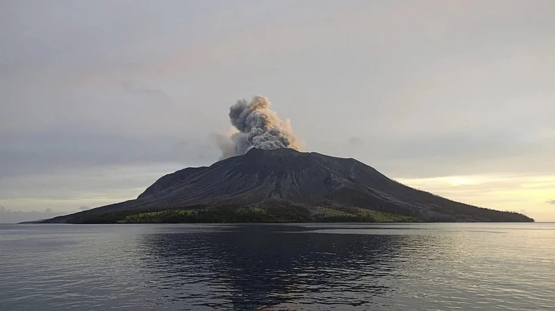 volcanic eruption