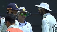 | Photo: Screengrab (Jiohotstar) : Vaibhav Sooryavanshi And Tilak Varma Face To Face