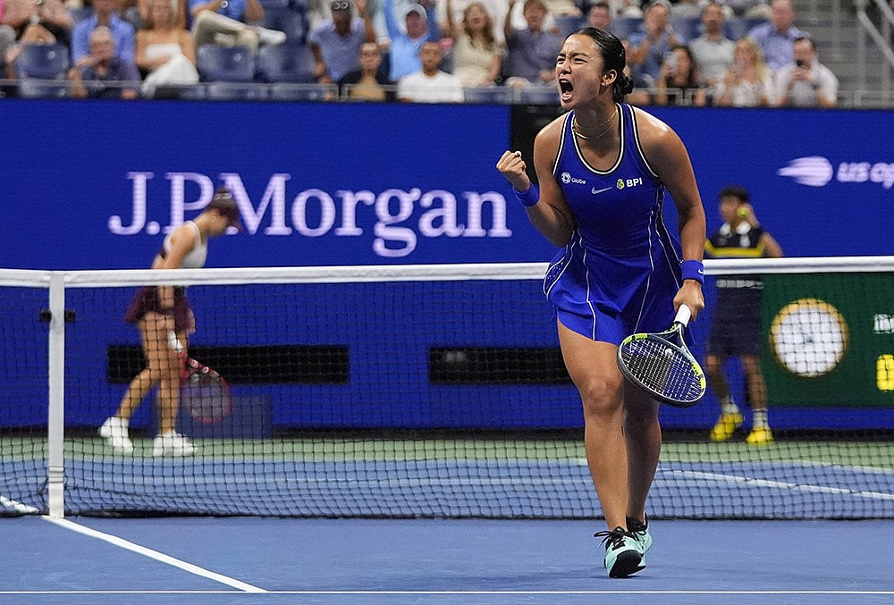US Open 2026 highlights Jovic vs Eala photo gallery