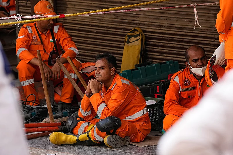 Delhi Building Collapse