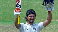Ishan Kishan 270: East Zone Star Smashes Record Books In Duleep Trophy Final | Photo: Screengrab (Jiohotsar) : Ishan Kishan Celebrating His Double Ton In The Duleep Trophy Final Against South Zone