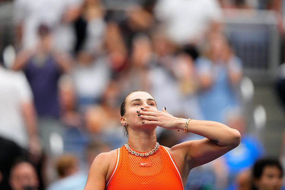 US Open Tennis Championships Aryna Sabalenka