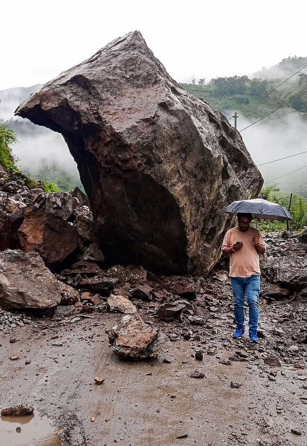 Landslide in Chamoli
