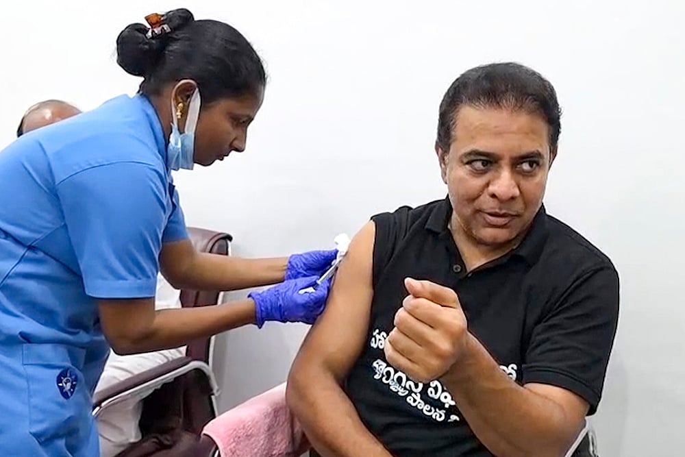 KT Rama Rao receives medical treatment following police scuffle in Hyderabad