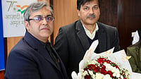 Who Is Sanjeev Khirwar ? MCD Commissioner Under Scrutiny After Delhi's Satya Niketan Collapse File Photo| MCD : Sanjeev Khirwar (Left)