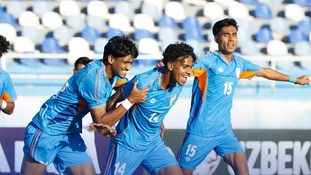 India defeated Bangladesh 3-0 in their final Group B qualifier in Tashkent. - IndianFootball/X