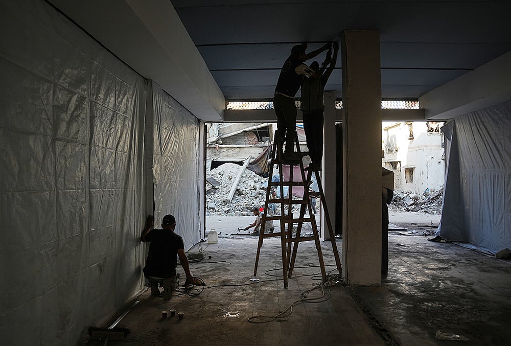 Gaza war destruction and recovery