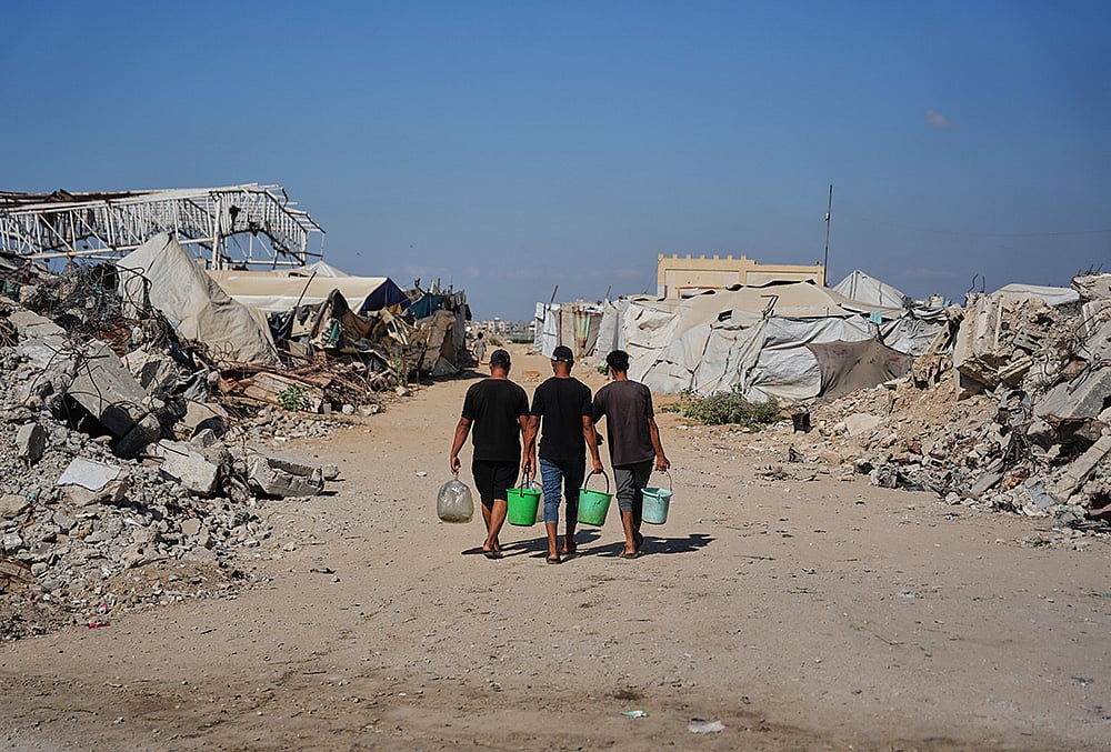 Nuseirat and Maghazi camp rebuilding
