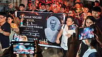 Manipur Musician Chongtham Vikram Singh Dies After Alleged Assault Outside Home X : People protesting against the death of Chongtham Vikram Singh