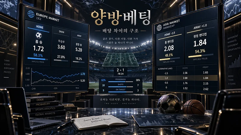2026 양방베팅의 서로 다른 배당과 실제 실행 조건의 차이