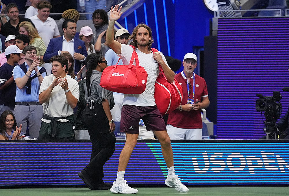 Stefanos Tsitsipas US Open 2026 highlights