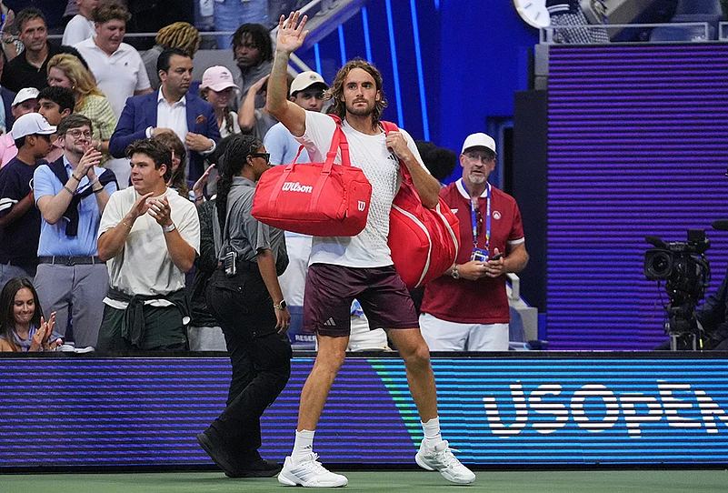 Stefanos Tsitsipas US Open 2026 highlights