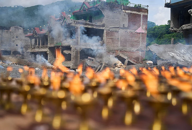 Nepal floods 2026 a day of mourning photo