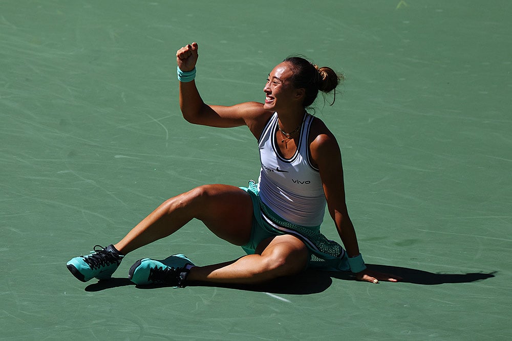 Qinwen Zheng US Open Tennis Championships 