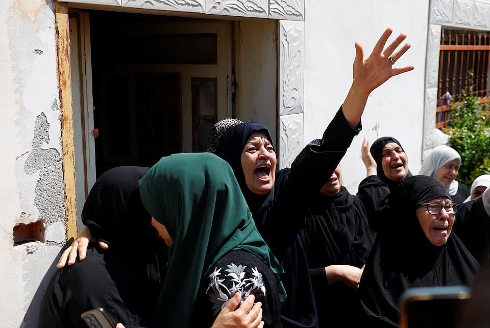 A Palestinian was shot dead near Qusra after allegedly stabbing an Israeli settler at an outpost. - X, @CoinMarginalX