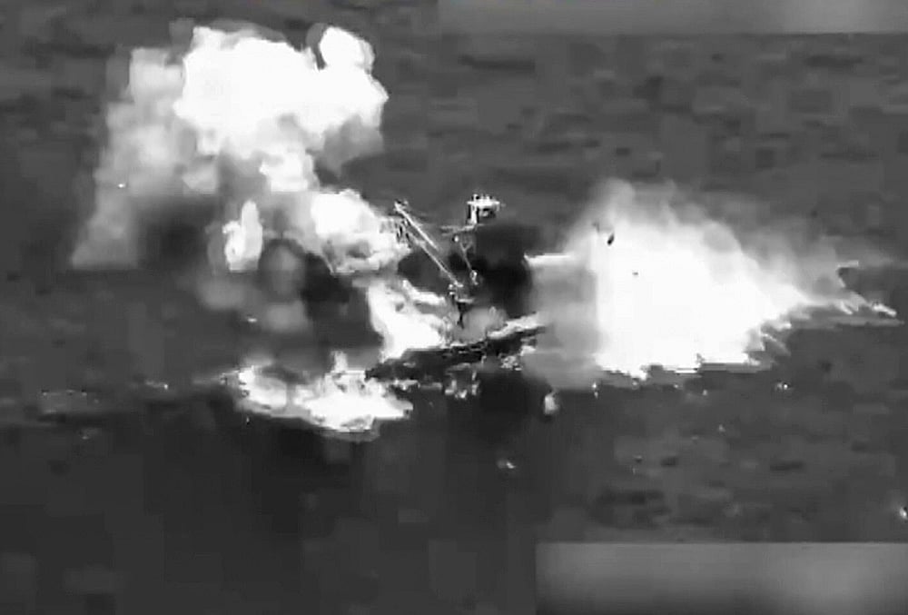 US Southern Command sinks alleged drug-trafficking vessel in Eastern Pacific