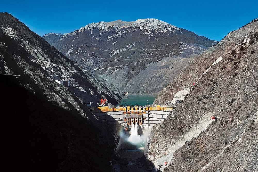 High Up: Yebatan hydropower station in Sichuan’s Garze Tibetan Autonomous Prefecture - | Photo: Imago